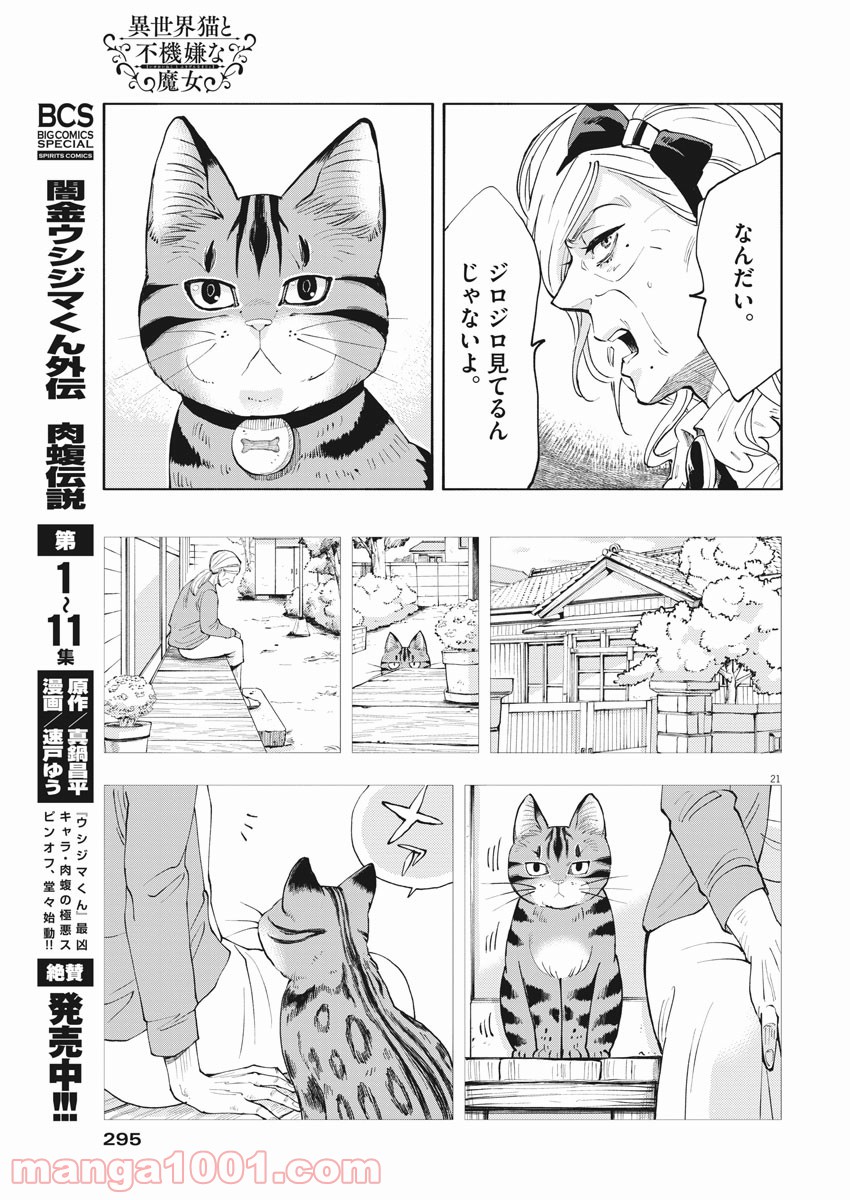 異世界猫と不機嫌な魔女 - 第1話 - Page 21