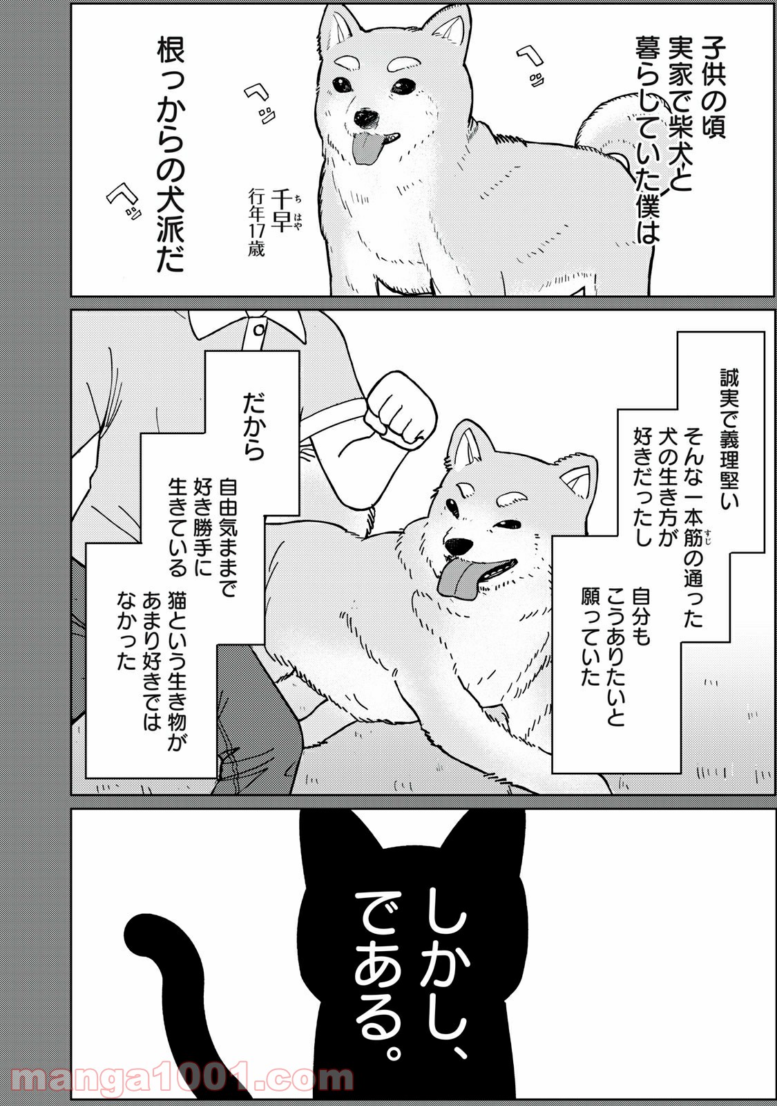 捨て猫に拾われた僕 - 第1話 - Page 1