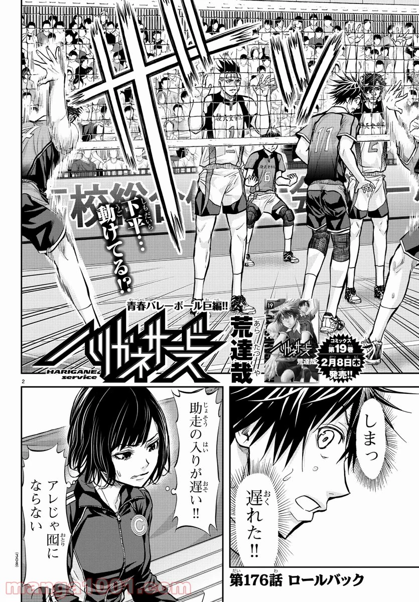 ハリガネサービス 第176話 - Trang 2