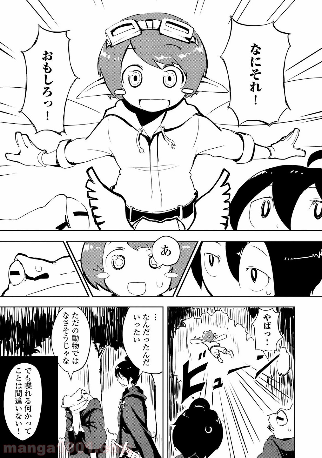 俺と蛙さんの異世界放浪記 - 第5話 - Page 11