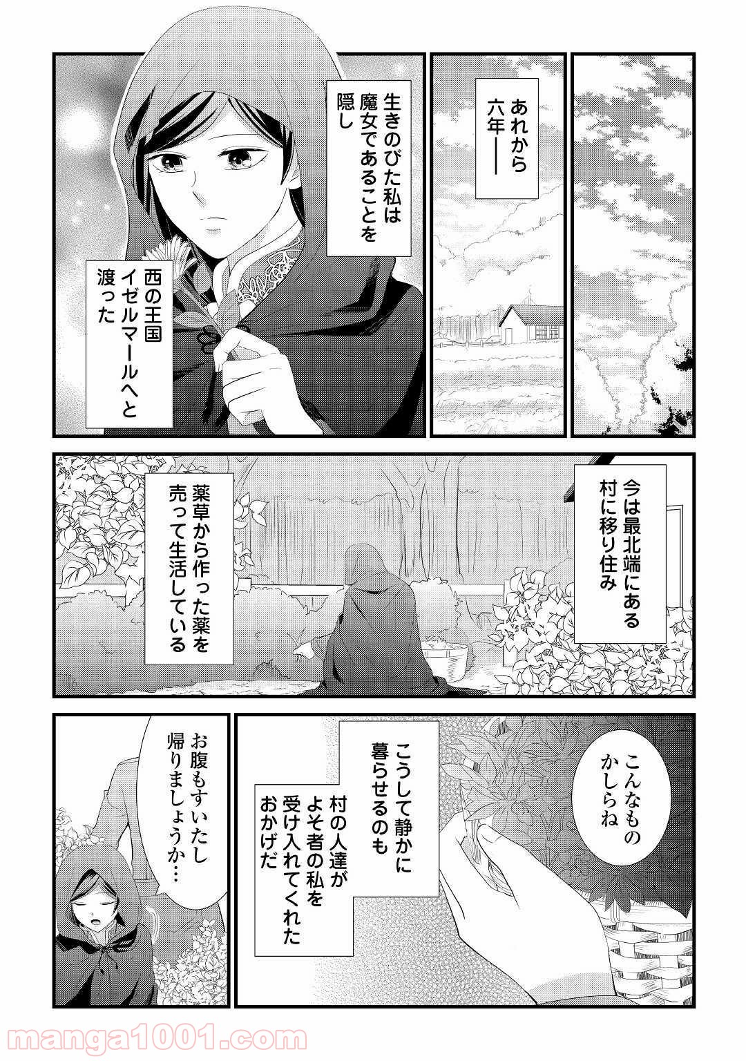 勘違い魔女は討伐騎士に愛される。 - 第1話 - Page 2