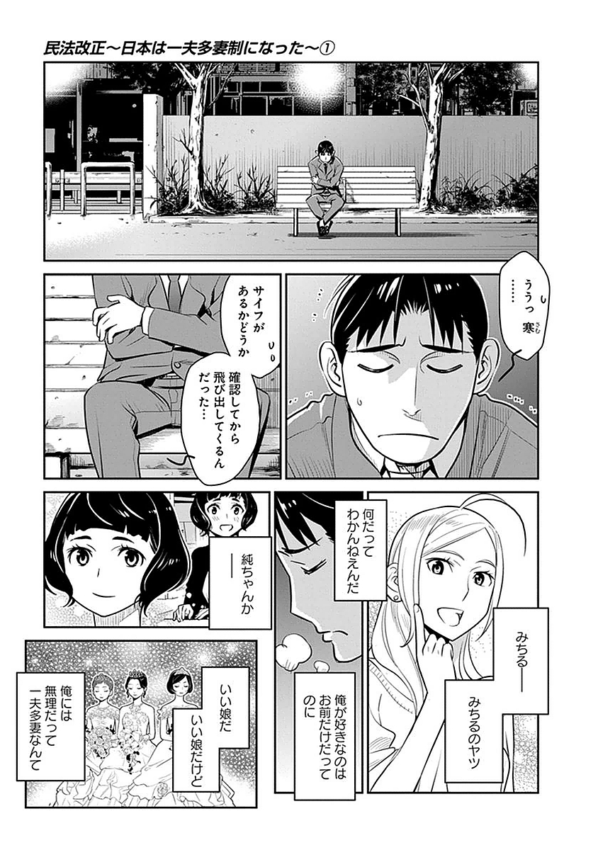 民法改正～日本は一夫多妻制になった～ - 第3話 - Page 17