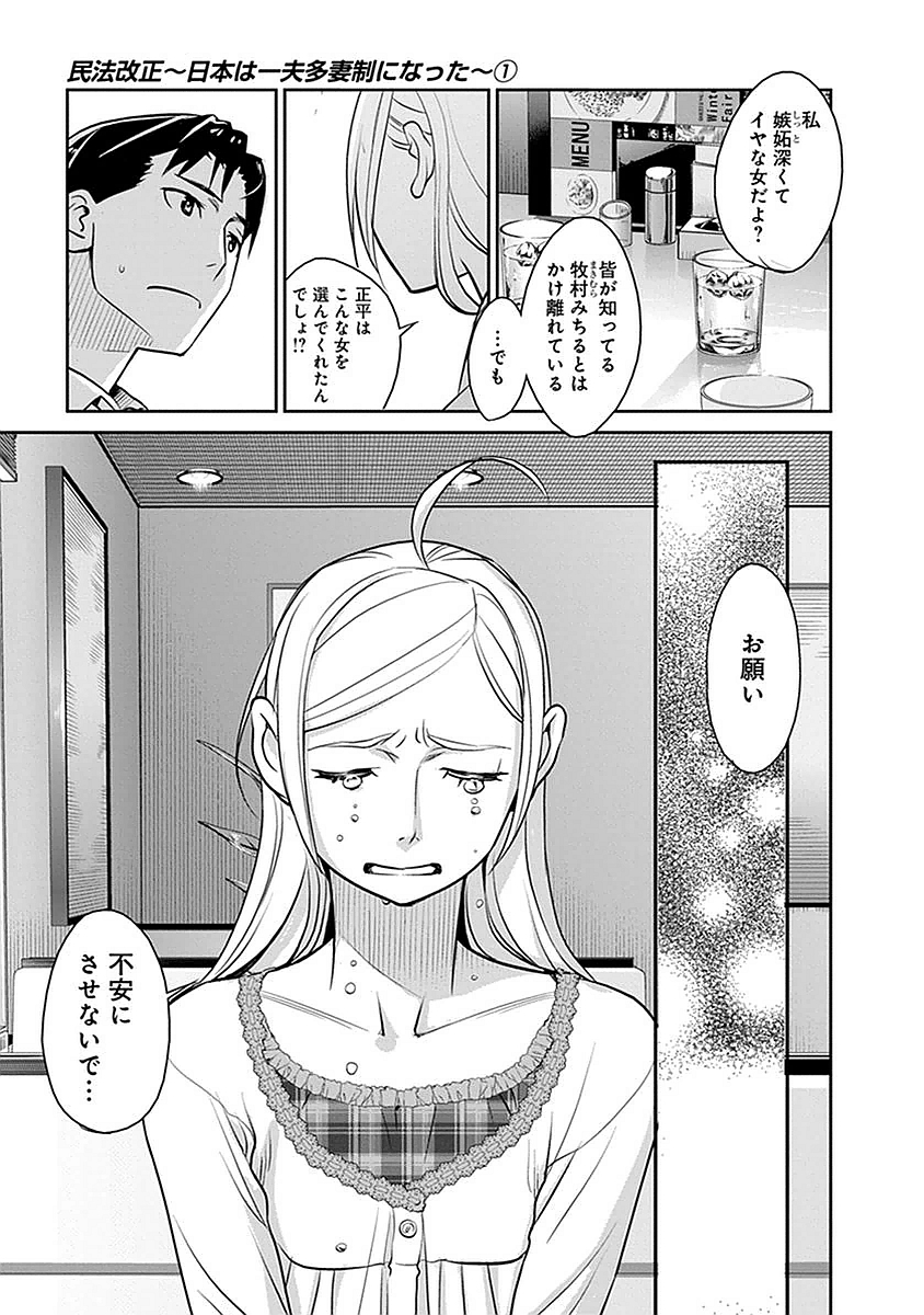 民法改正～日本は一夫多妻制になった～ - 第4話 - Page 19