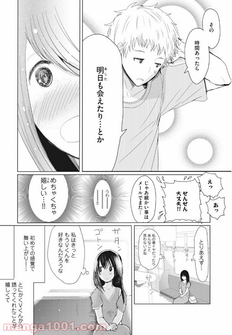 Vくんと私～彼氏からデートDVを受けていた４年間～ - 第1話 - Page 10