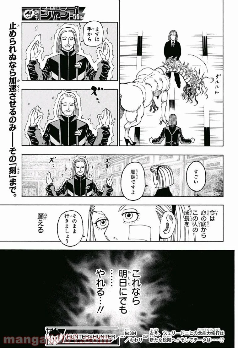 HUNTER X HUNTER - 第384話 - Page 17