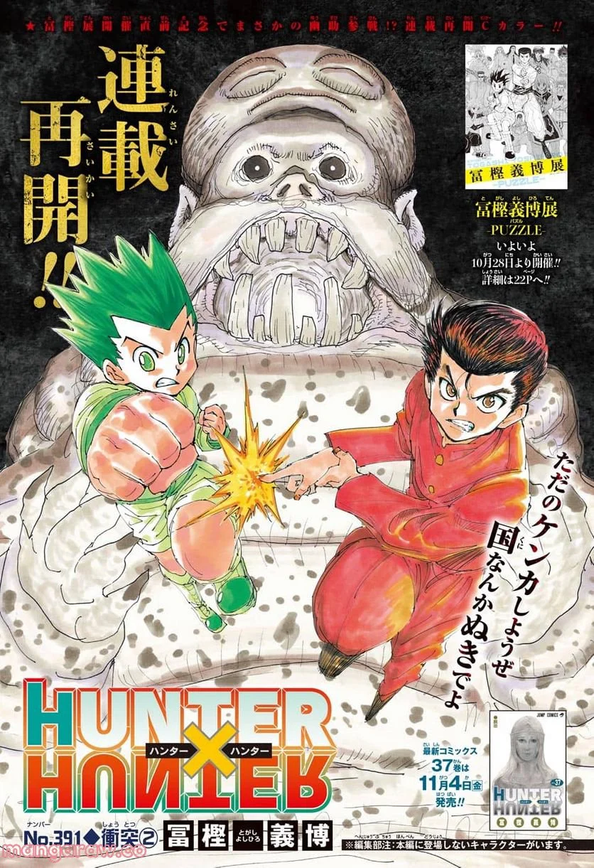 HUNTER X HUNTER - 第391話 - Page 1