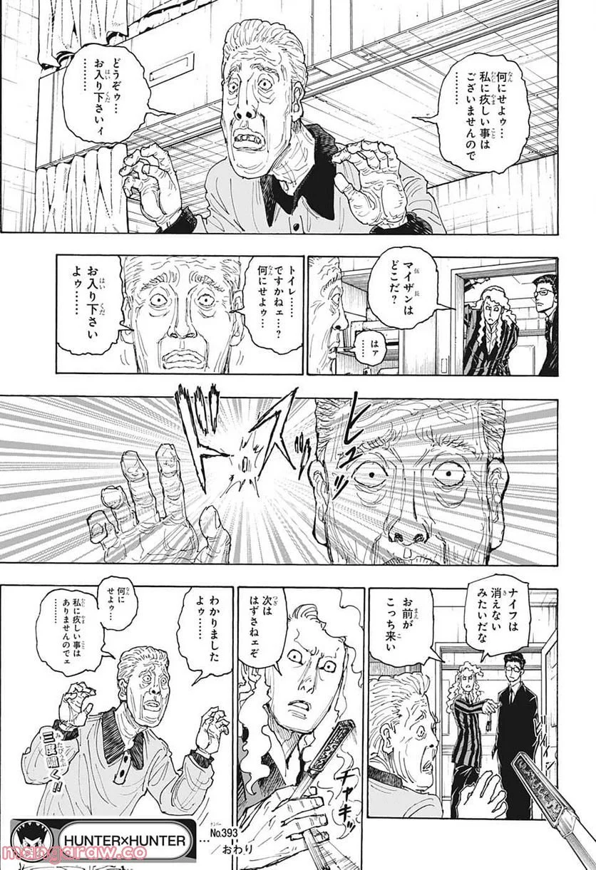 HUNTER X HUNTER - 第393話 - Page 19