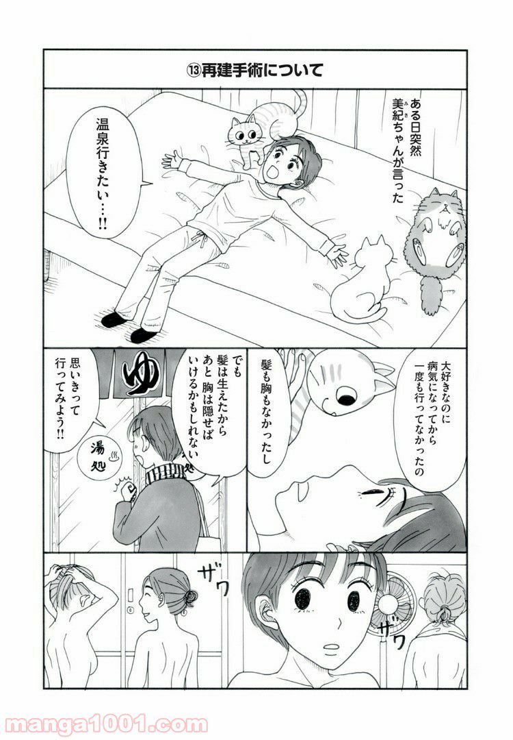 27歳のニューガン・ダイアリー ～ボクの美紀ちゃんが乳がんになった話～ - 第6話 - Page 1