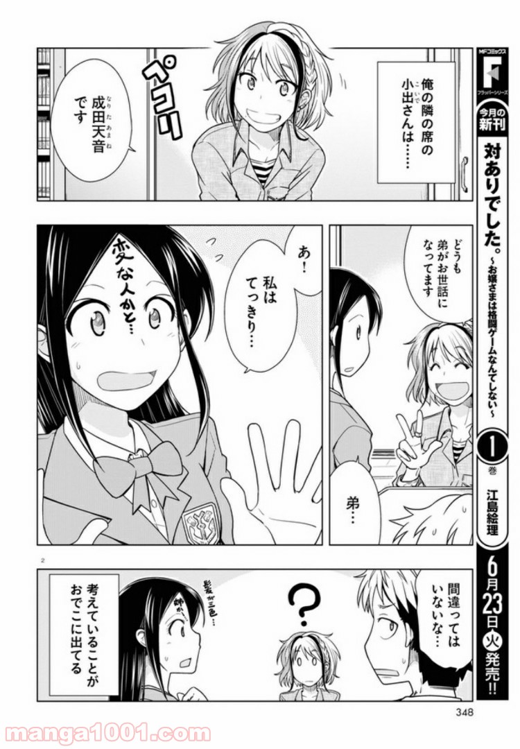 おでこさんウソつかない - 第8話 - Page 2