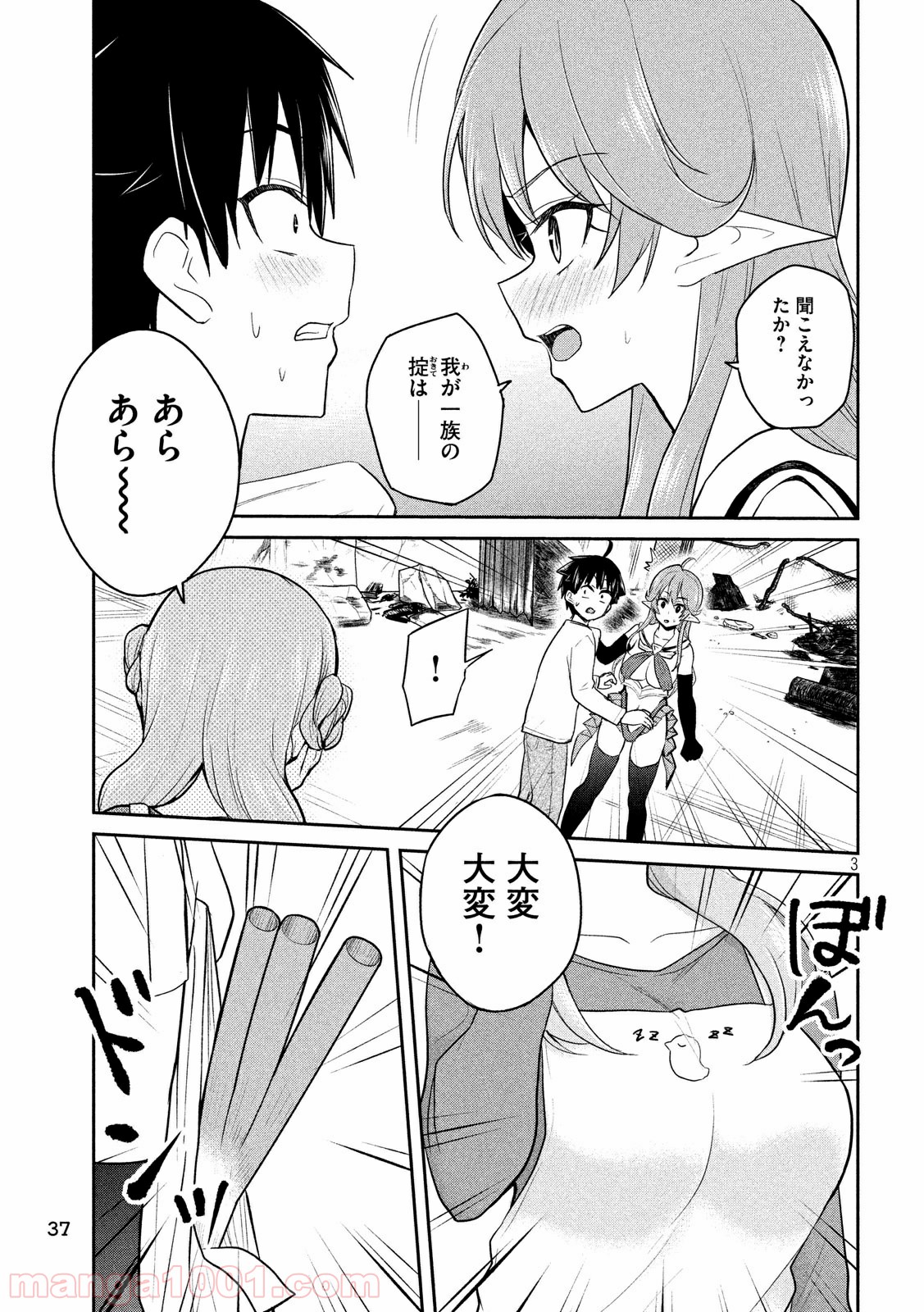 おたくの隣りはエルフですか？ - 第2話 - Page 3