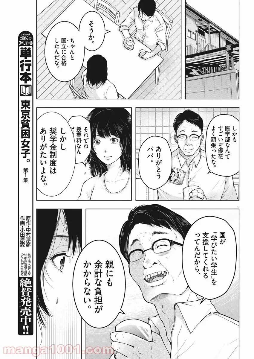 東京貧困女子。 - 第1話 - Page 9