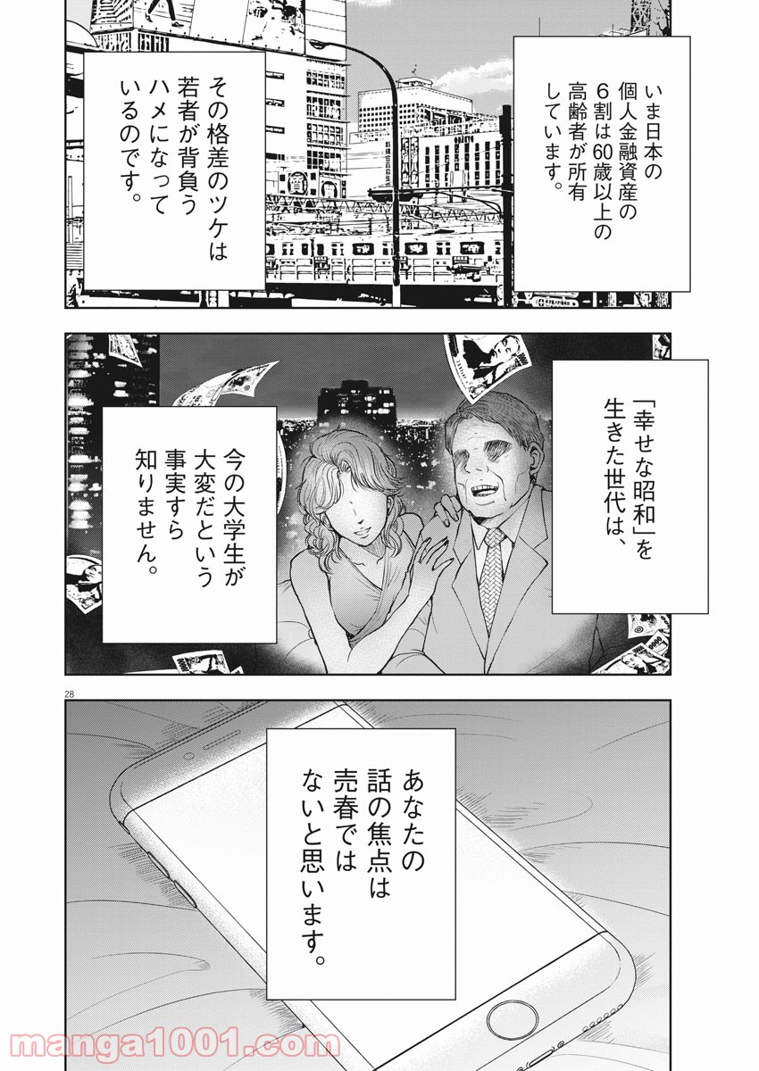 東京貧困女子。 - 第3話 - Page 28