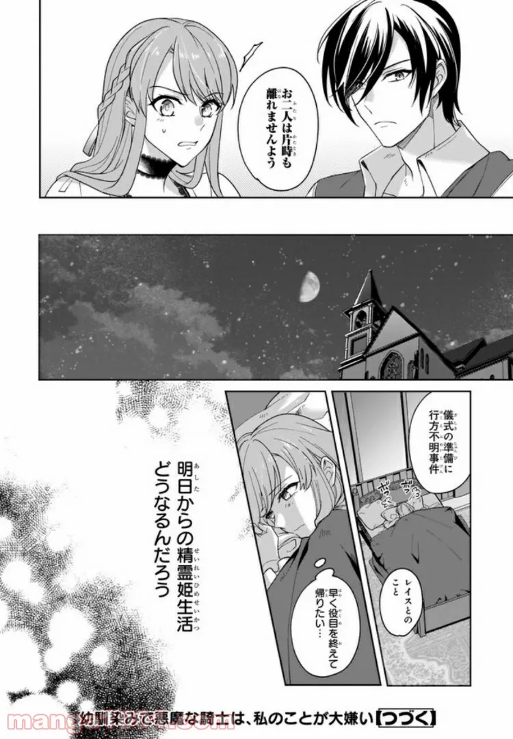 幼馴染みで悪魔な騎士は、私のことが大嫌い 第2.3話 - Trang 10