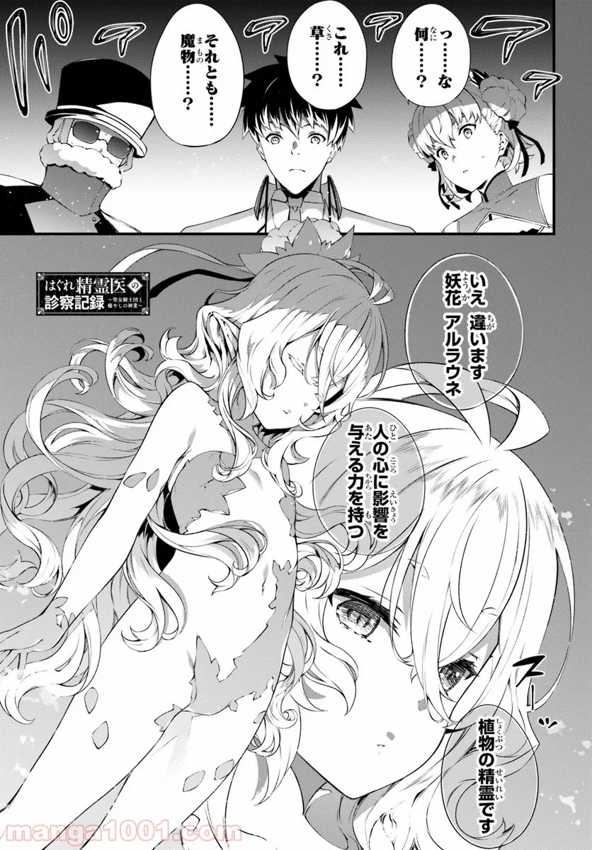 はぐれ精霊医の診察記録 ～聖女騎士団と癒やしの神業～ - 第5話 - Page 1