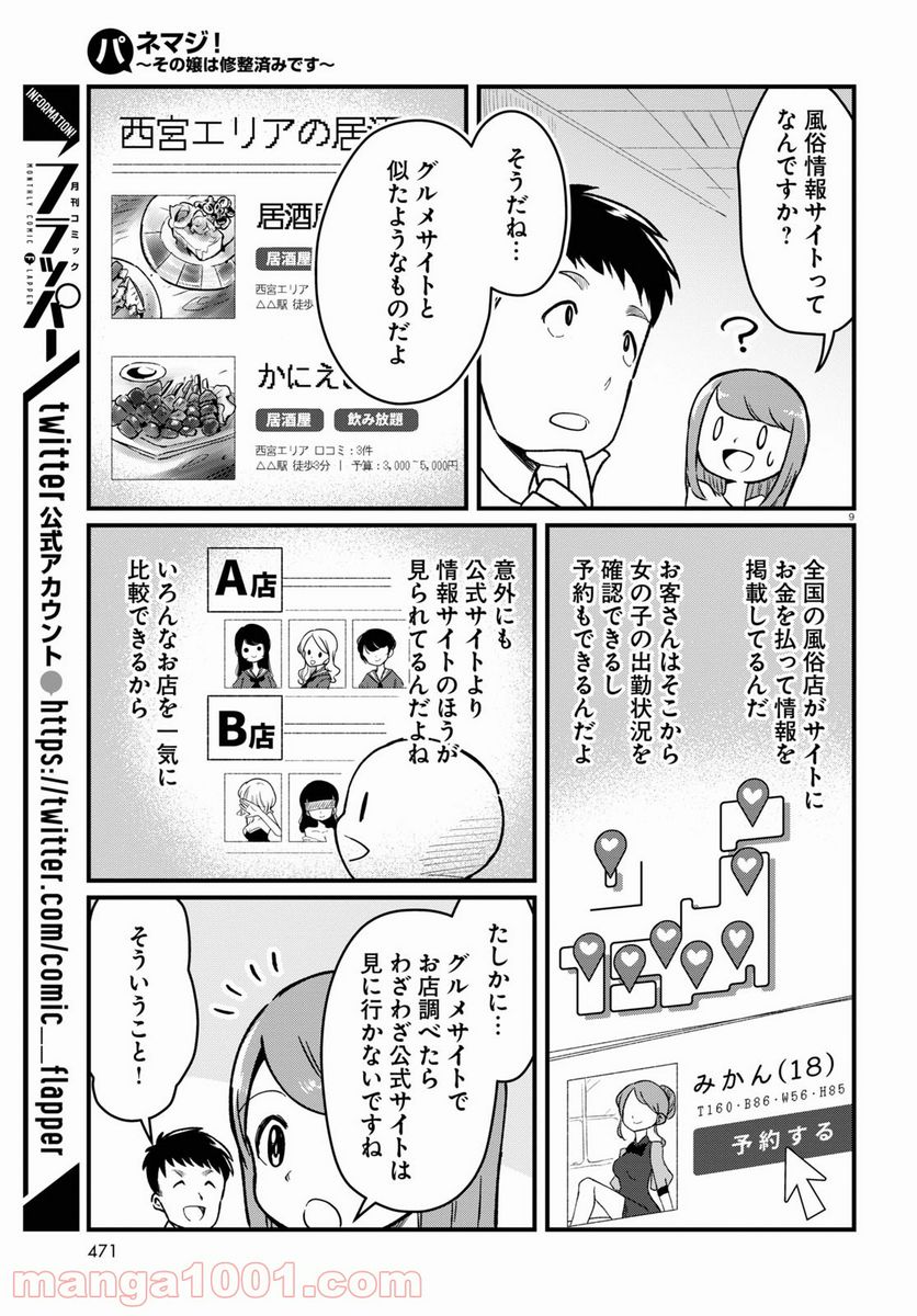 パネマジ！ ～その嬢は修正済みです～ - 第6話 - Page 9