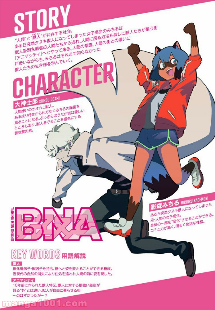 BNA ビー・エヌ・エー 第0話 - Trang 1