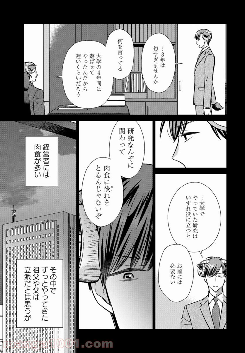 オオカミ部下くんとヒツジ上司さん - 第21話 - Page 4