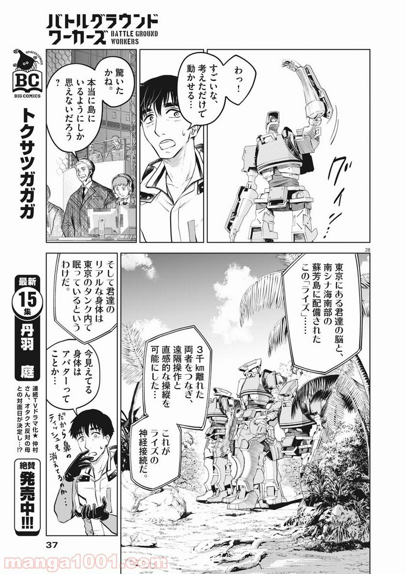 バトルグラウンドワーカーズ - 第1話 - Page 28