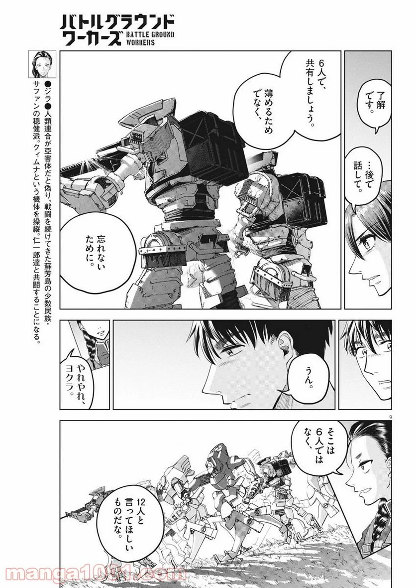 バトルグラウンドワーカーズ - 第69話 - Page 9