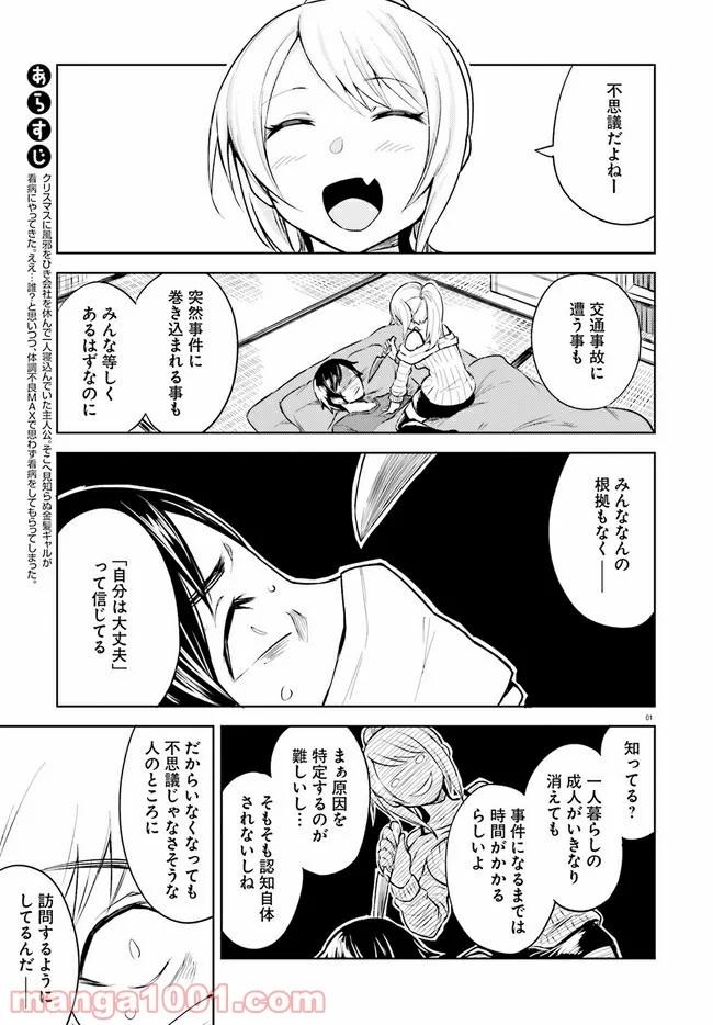 一人暮らし、熱を出す。恋を知る。 - 第2話 - Page 1