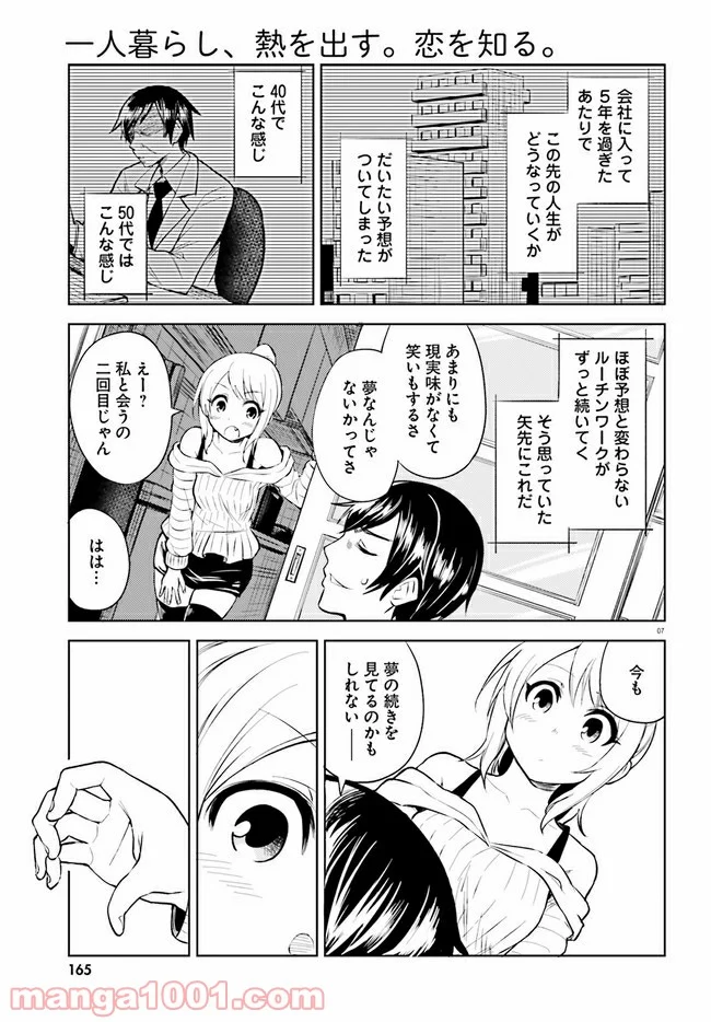 一人暮らし、熱を出す。恋を知る。 - 第2話 - Page 7