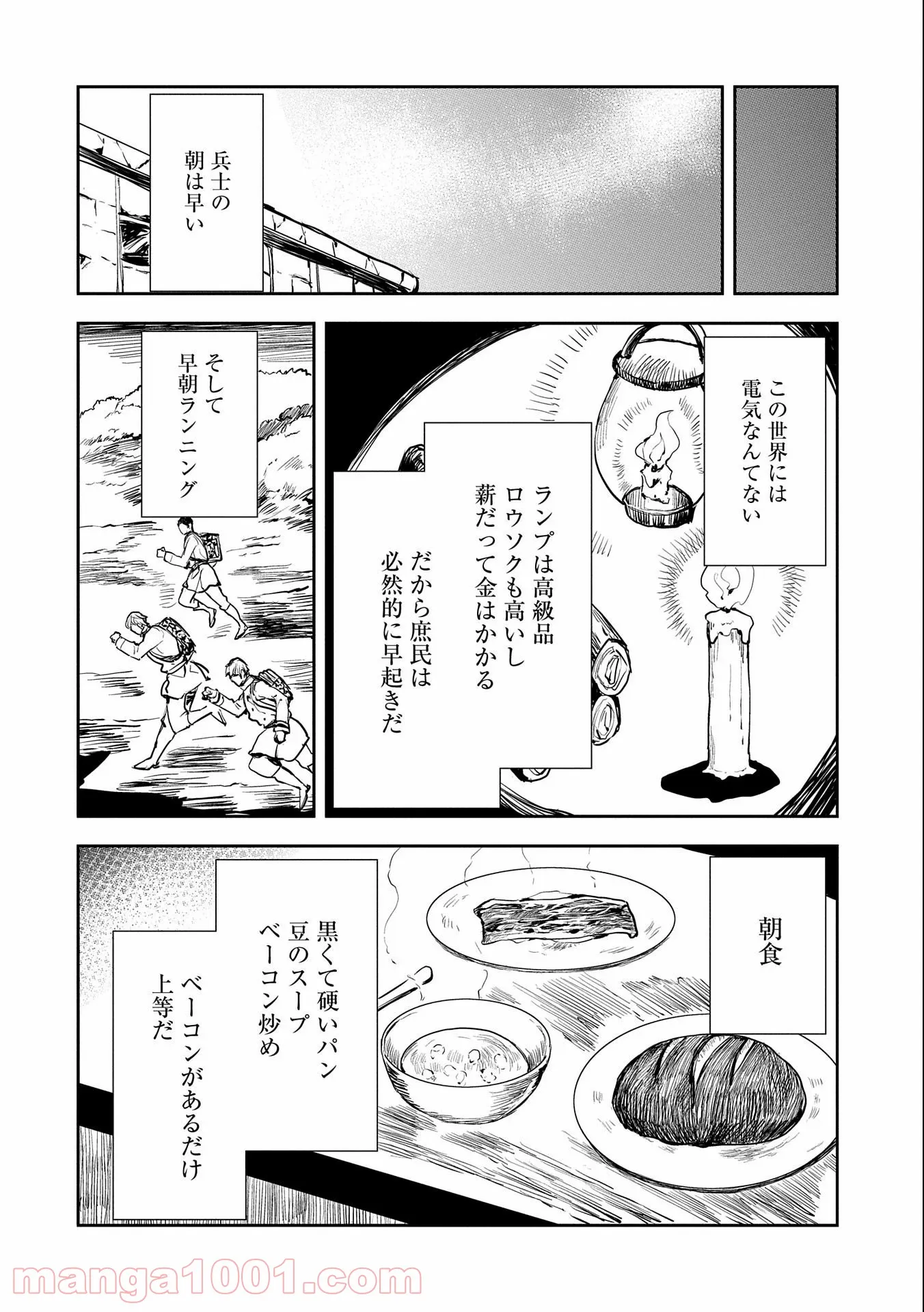 転生したら兵士だった?!~赤い死神と呼ばれた男~ - 第1話 - Page 32