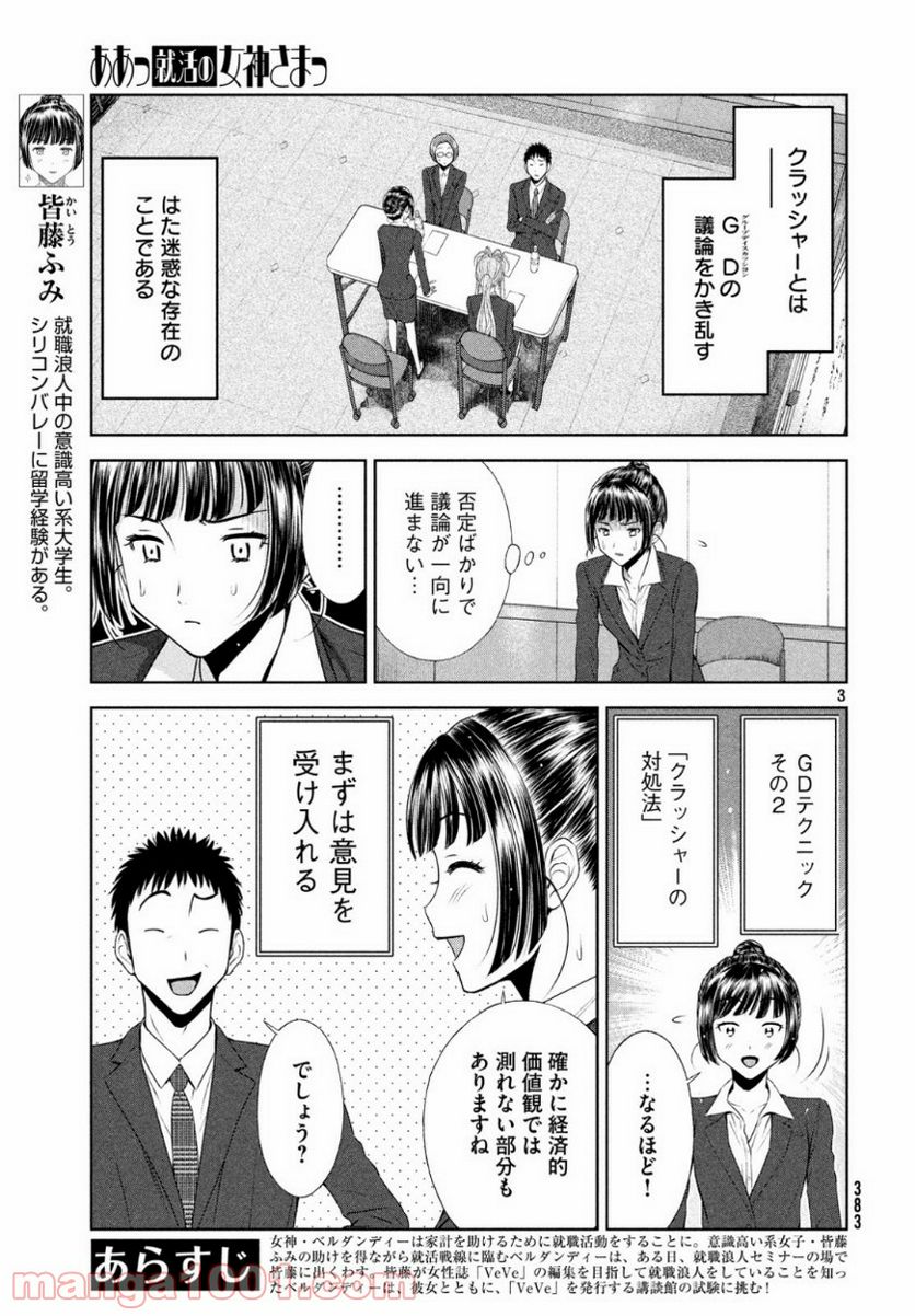 ああっ就活の女神さまっ - 第8話 - Page 3