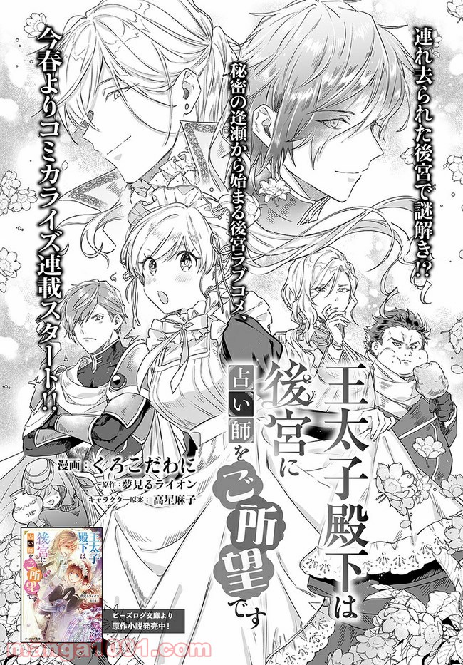 王太子殿下は後宮に占い師をご所望です 第0話 - Trang 6
