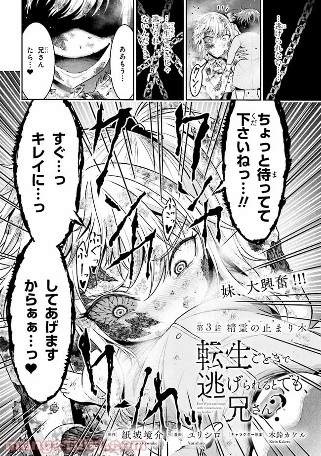 転生ごときで逃げられるとでも、兄さん？ 第3.1話 - Trang 2