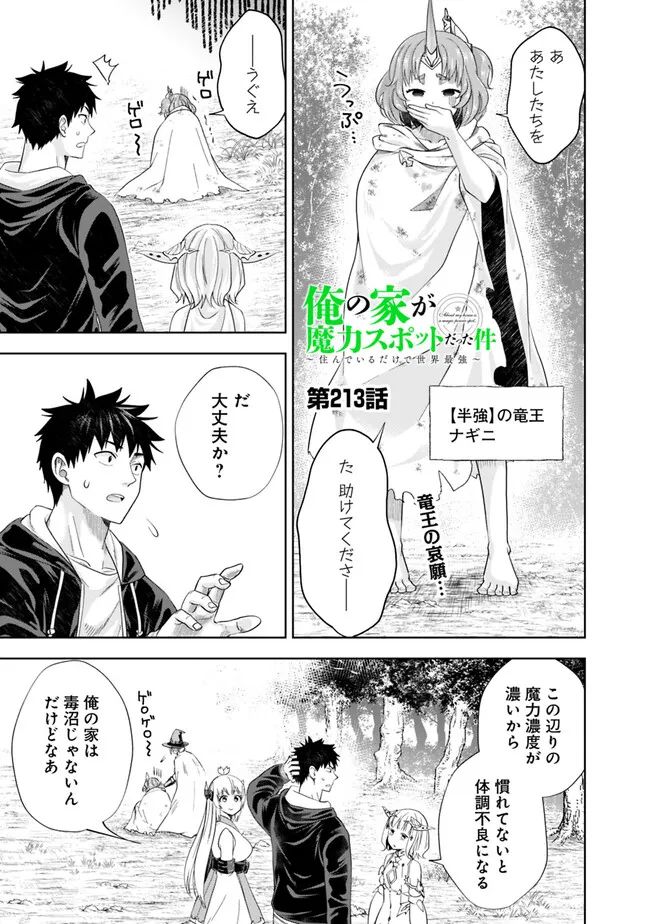 俺の家が魔力スポットだった件 ～住んでいるだけで世界最強～ 第213話 - Trang 1