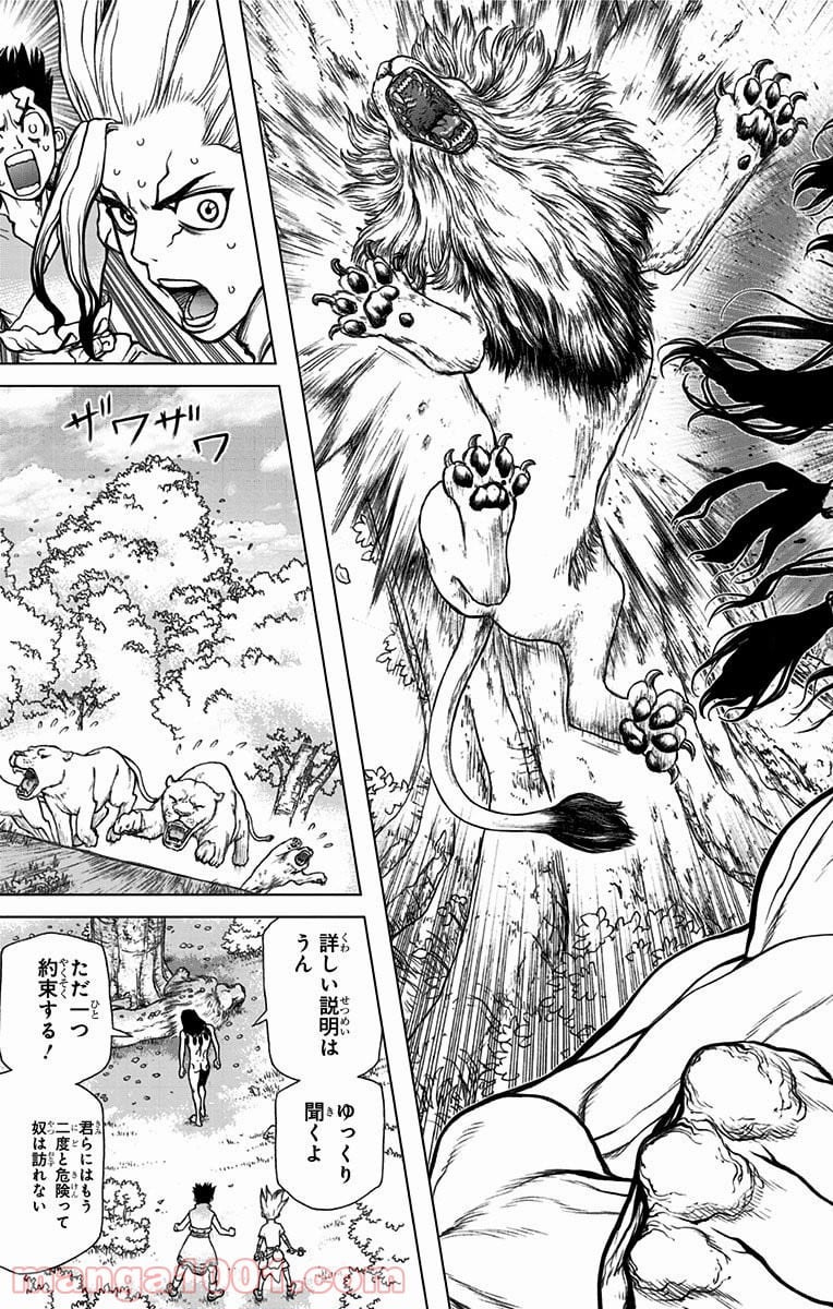 ドクターストーン – DR. STONE - 第3話 - Page 21