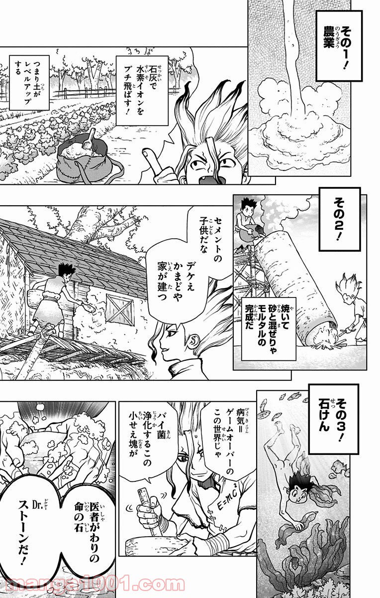 ドクターストーン – DR. STONE - 第4話 - Page 11